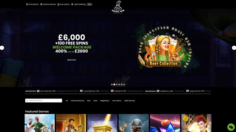 Magic win casino - MagicWin Casino: A Quick Spin into the UK Scene